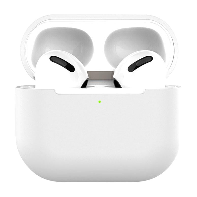 Футляр силиконовый противоударный для наушников AirPods 3 White