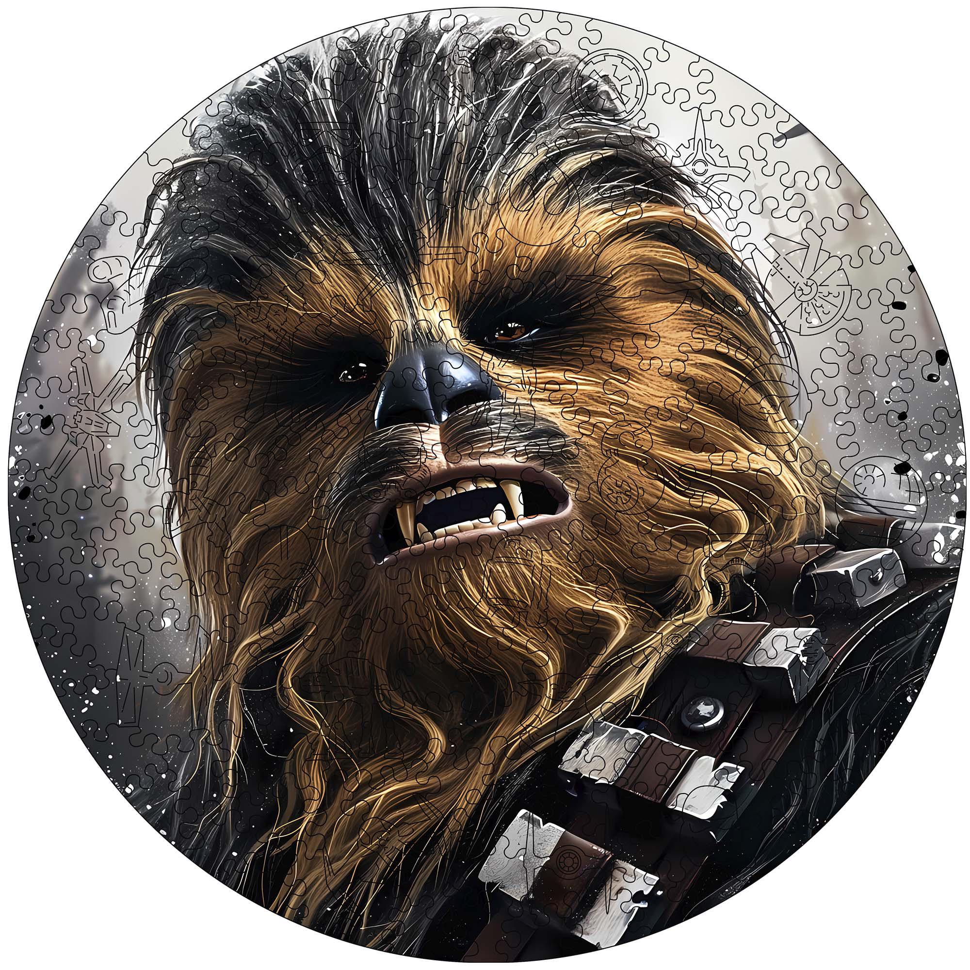 Пазл деревянный фигурный Bramble Чубакка XL (BRUA0008)