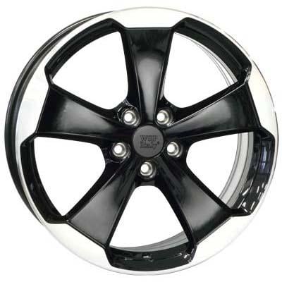Диски на авто WSP Italy W465 R19 W7.5 PCD5x112 ET51 DIA57.1 GlossY Black Polished