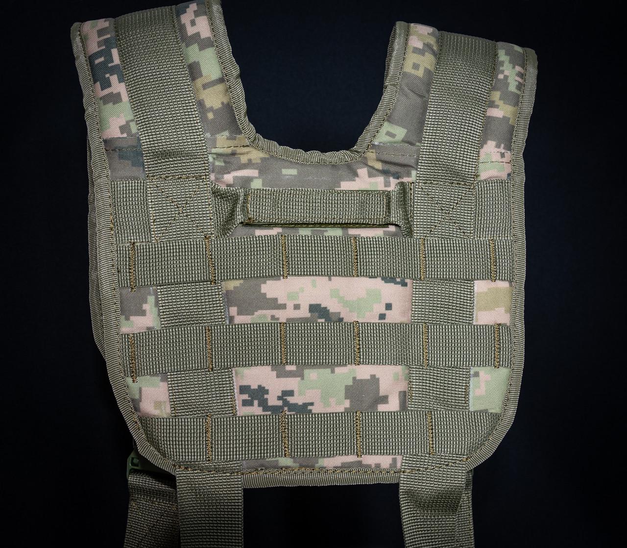 Ременно-плечова система КІРАСА РПС-1 105 кордура Піксель - фото 6 Ременно-плечова система КІРАСА РПС-1 105 кордура Піксель - фото 6