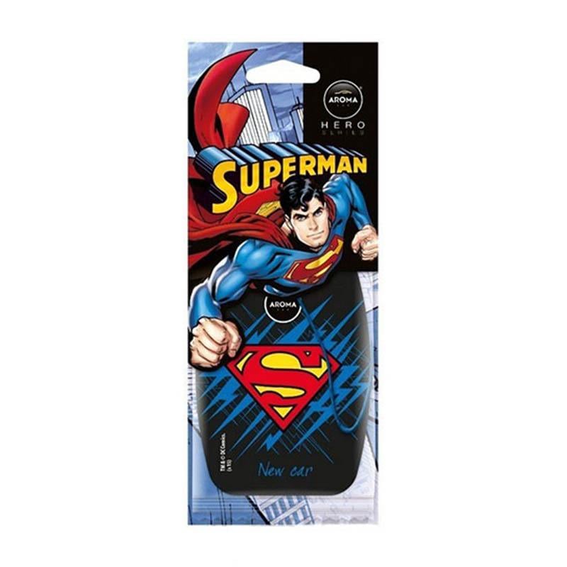 Ароматизатор Aroma Car Superman Новая машина картонная подвеска (077292)