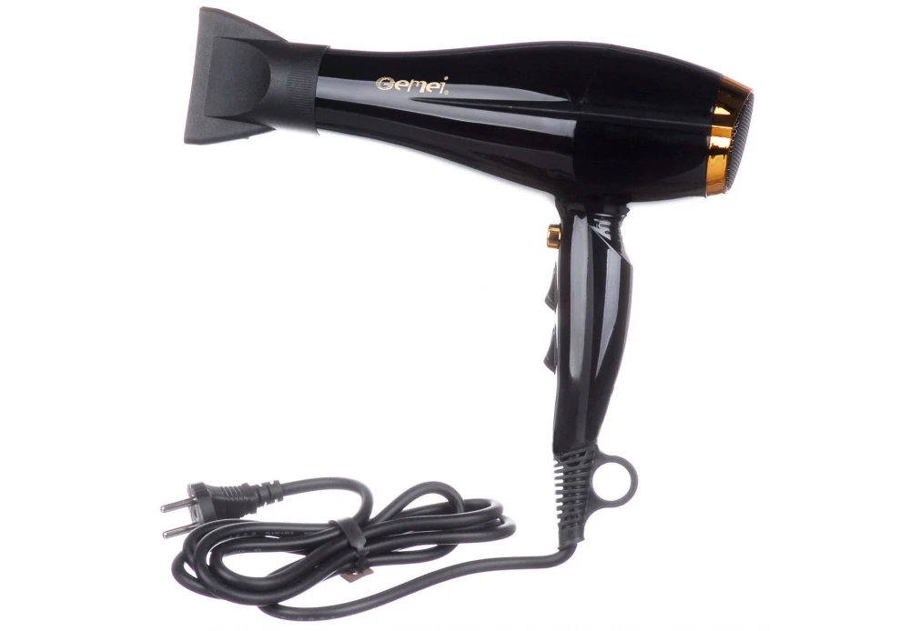 Фен для волос Gemei GM-1765 2800 Вт (223637) Фен для волос Gemei GM-1765 2800 Вт (223637)