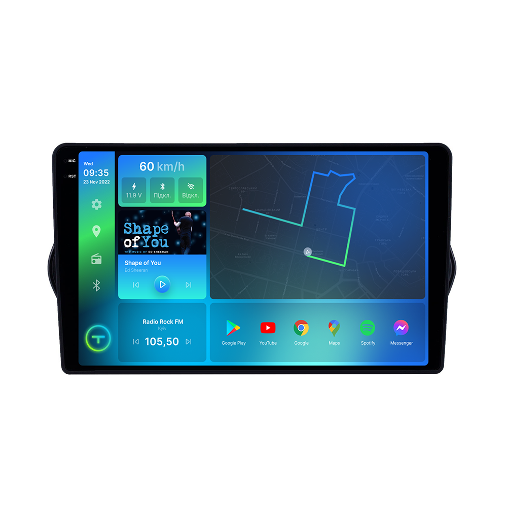 Магнитола штатная Torssen 2K Fiat Tipo/Egea 2015-2020 FL9 4+64Gb 4G Carplay DSP (202305589)