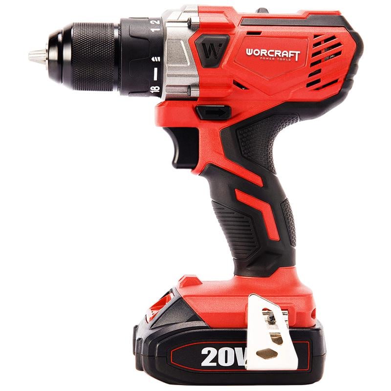 Шуруповерт акумуляторний Worcraft CD-S20LiW з акумулятором 2А і і зарядним 40Нм - фото 1 Шуруповерт акумуляторний Worcraft CD-S20LiW з акумулятором 2А і і зарядним 40Нм - фото 1