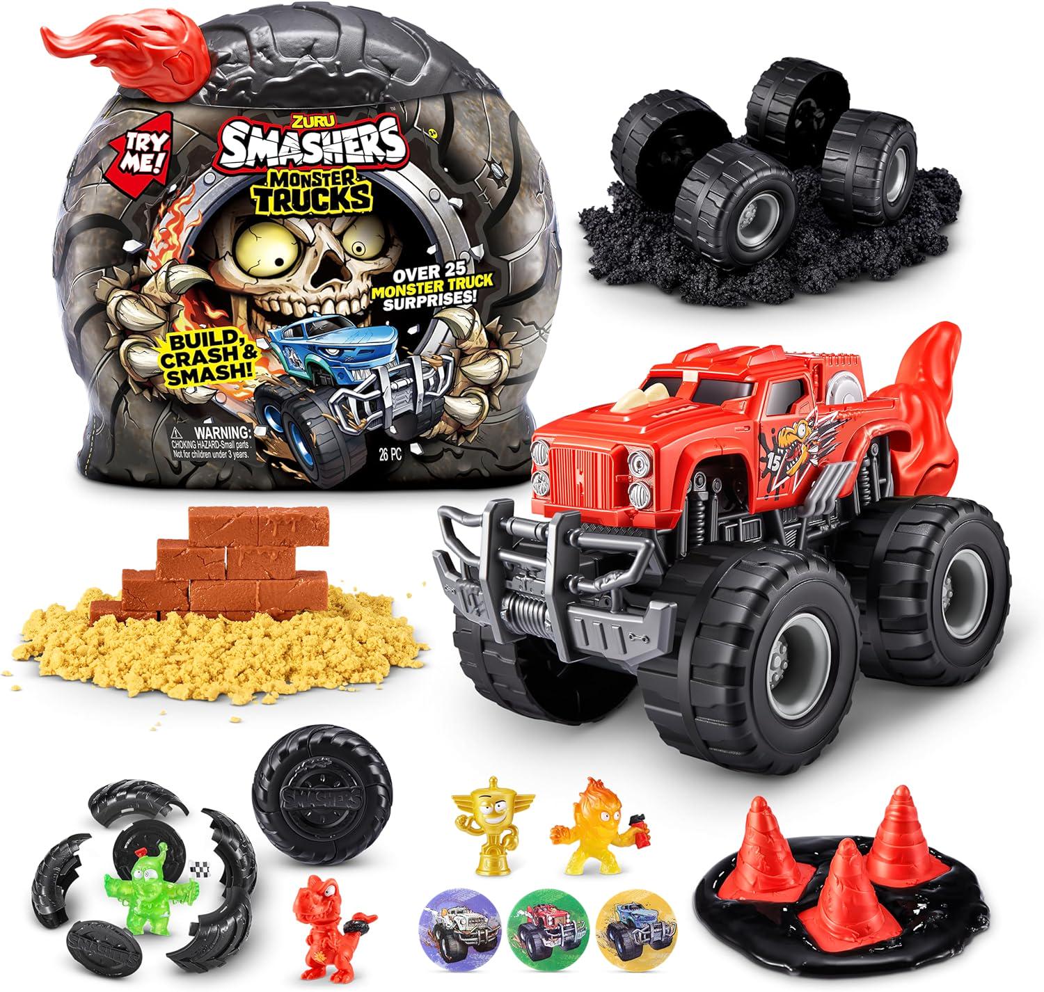 Игровой набор Smashers Monster Wheels Dino Truck (17726446)