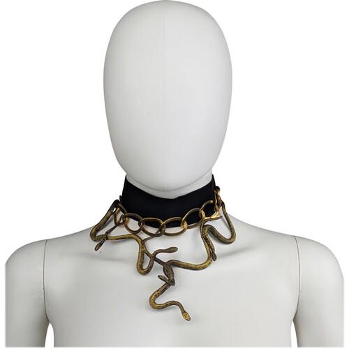 Чокер-колье Медуза Горгона SETA Decor 21-607BLK-GL