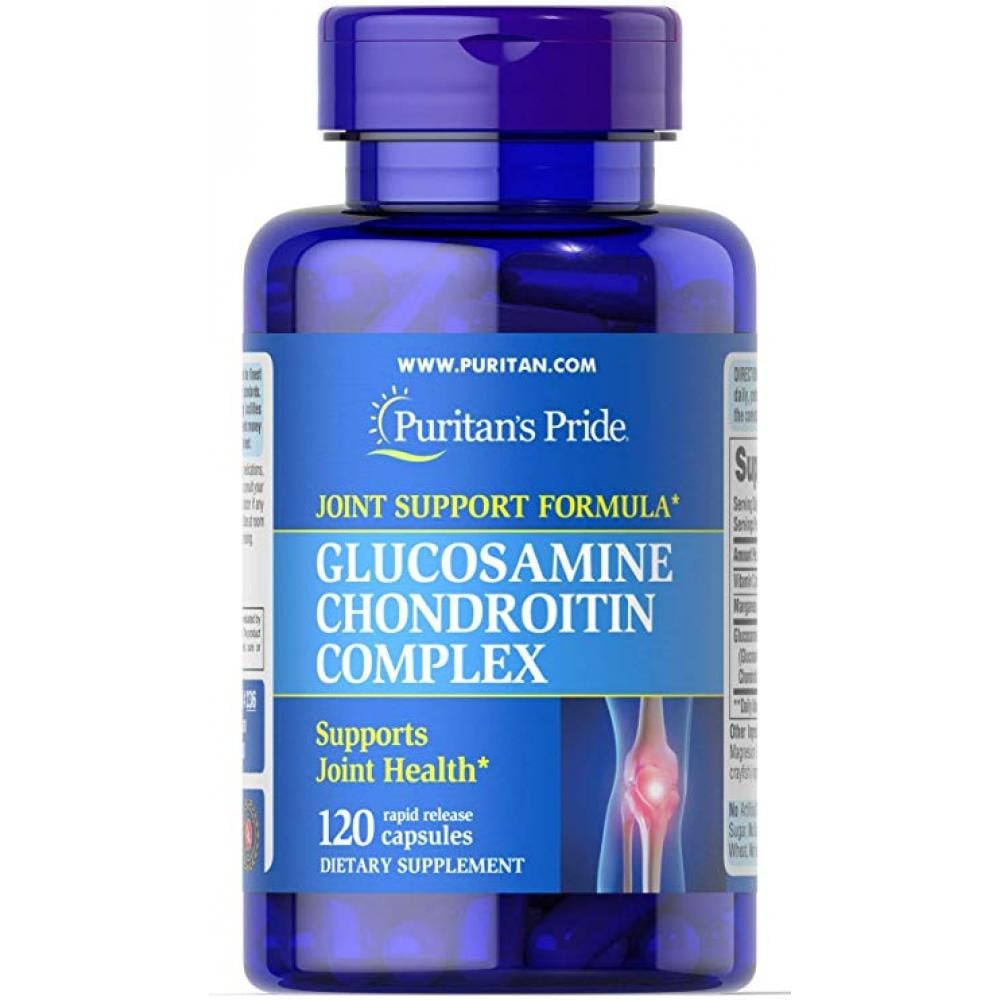 Комплекс хондропротекторний Puritans Pride Glucosamine Chondroitin Complex 120 кап.