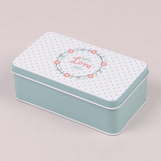 Коробочка металлическая Flora для хранения мелочей (25205)