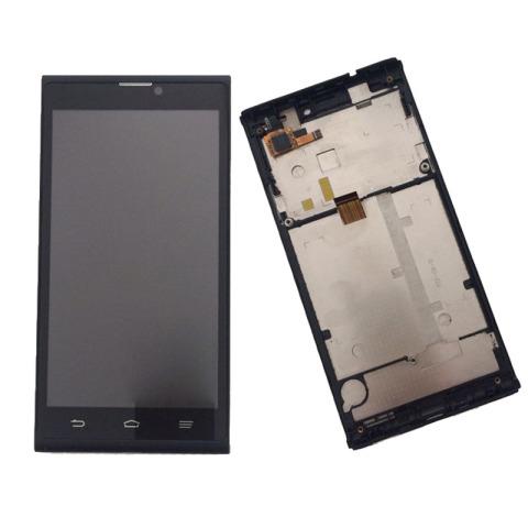 Дисплей и сенсор с рамкой для ZTE Blade L2 Black (503909982) - фото 2