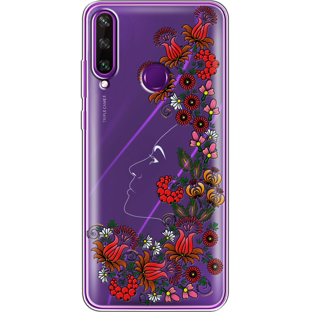 Чехол Boxface Huawei Y6p 3D Ukrainian Muse Прозрачный силикон (40017-bk64-40017)