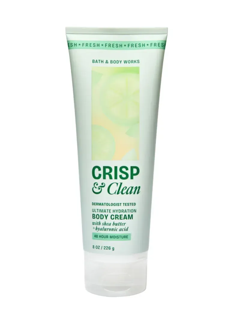 Крем парфумований для тіла Bath & Body Works Crisp & Clean 226 г (0667659428175)