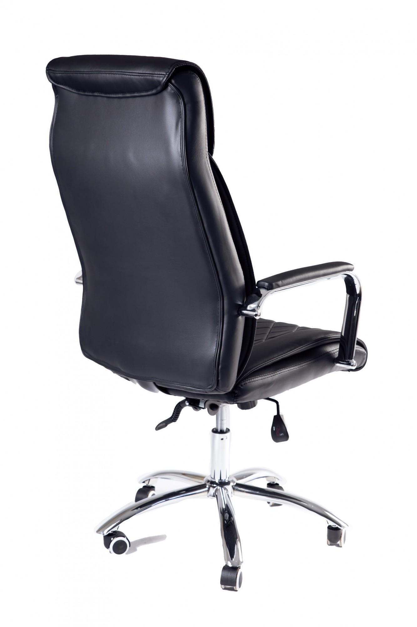 Кресло офисное компьютерное DionysusDesign хром Anyfix экокожа Черный - фото 3 Кресло офисное компьютерное DionysusDesign хром Anyfix экокожа Черный - фото 3