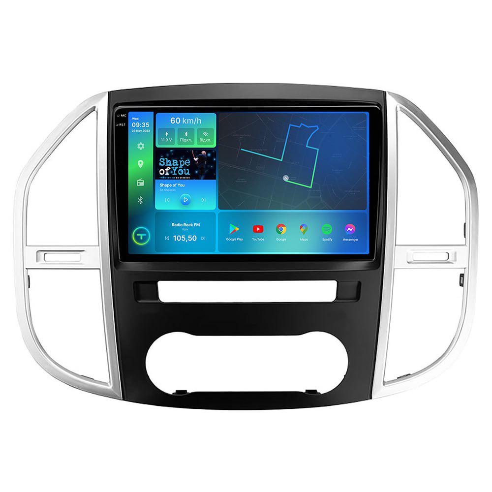 Автомагнитола штатная Torssen 2K F10432 для Mercedes Vito/Viano 3 W447 2014-2020 г. 4G/Carplay/DSP 4/32 GB 10" (202305067)
