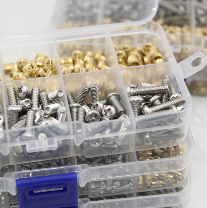 Набір термогайки та гвинти DIN7985 для 3D друку та моделювання Spec М3 мм 420 шт. (SP-1693A420) - фото 10 Набір термогайки та гвинти DIN7985 для 3D друку та моделювання Spec М3 мм 420 шт. (SP-1693A420) - фото 10