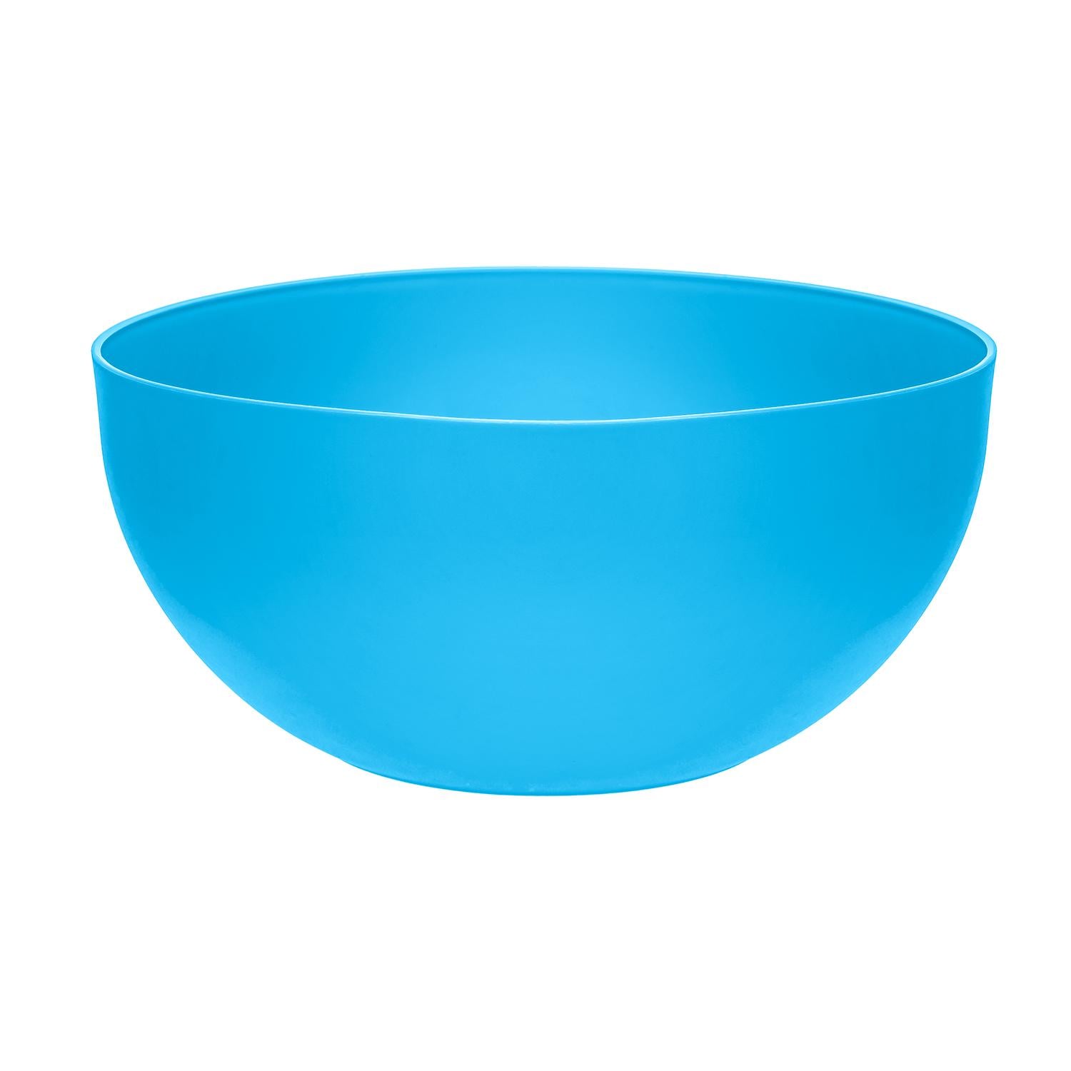 Миска пластиковая Ø 24х11,5 см 3 л Голубой (19350066)