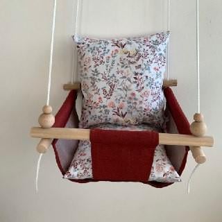 Дитяча гойдалка Infancy Гілочки Бордовий (10059566) - фото 2 Дитяча гойдалка Infancy Гілочки Бордовий (10059566) - фото 2