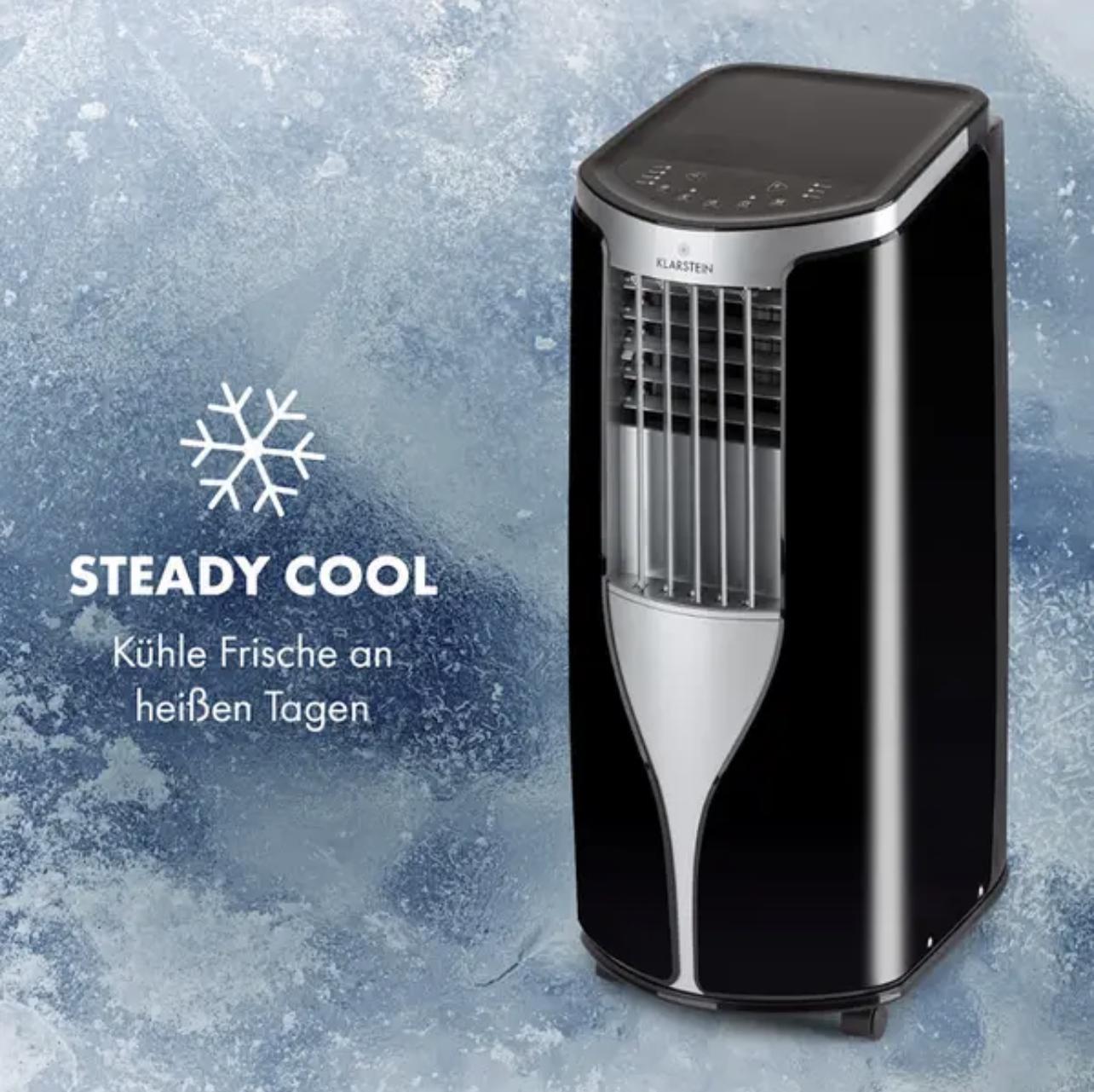 Кондиціонер мобільний KLARSTEIN Breeze 9000 BTU 4-ступінчастий вентилятор (10029705) - фото 9 Кондиціонер мобільний KLARSTEIN Breeze 9000 BTU 4-ступінчастий вентилятор (10029705) - фото 9