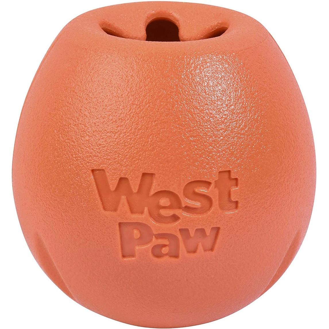 Игрушка для собак West Paw Rumbl Large 10 см Оранжевый (BZ041MEL)