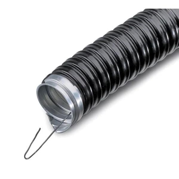 Металлорукав Mutlusan в ПВХ оболочке с протяжкой d 11 50 м Черный (28334334)