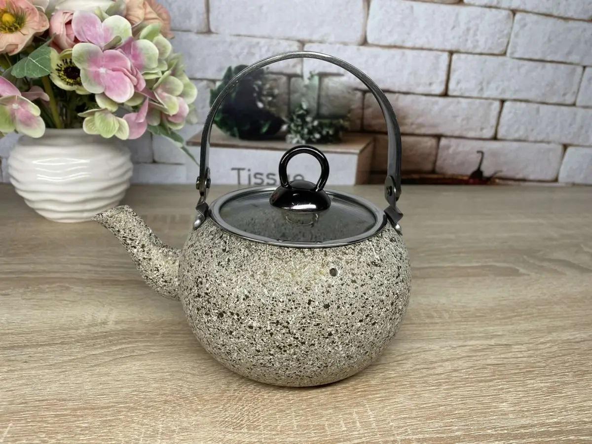 Чайник OMS Collection 8212-S 1 л Sandy Beije (85229) - фото 7