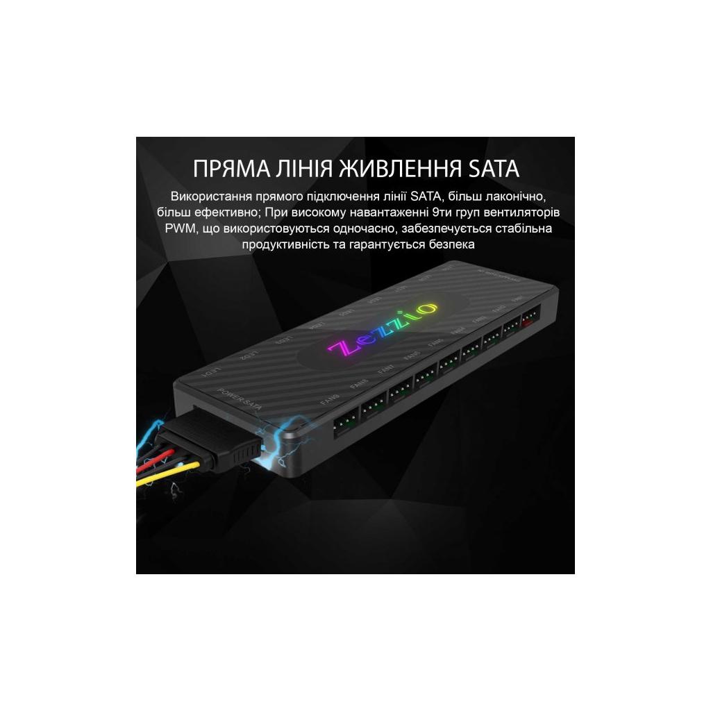 Модуль управління підсвічуванням Zezzio 1 to 9 ARGB PWM HUB (45251) - фото 7 Модуль управління підсвічуванням Zezzio 1 to 9 ARGB PWM HUB (45251) - фото 7