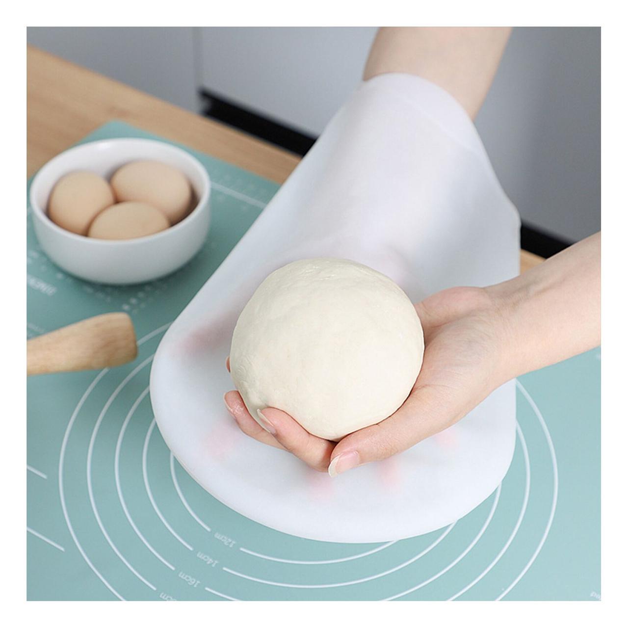 Силиконовый мешок для вымешивания теста MagicKitchen 20х30 см №2 Полупрозрачный (201777-2) - фото 5