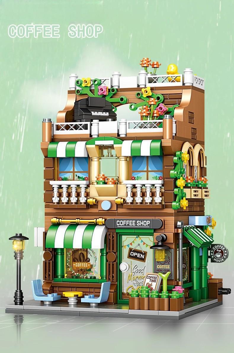 Дитячий конструктор Кав'ярня Coffee Shop 724 деталі Різнокольоровий - фото 2 Дитячий конструктор Кав'ярня Coffee Shop 724 деталі Різнокольоровий - фото 2