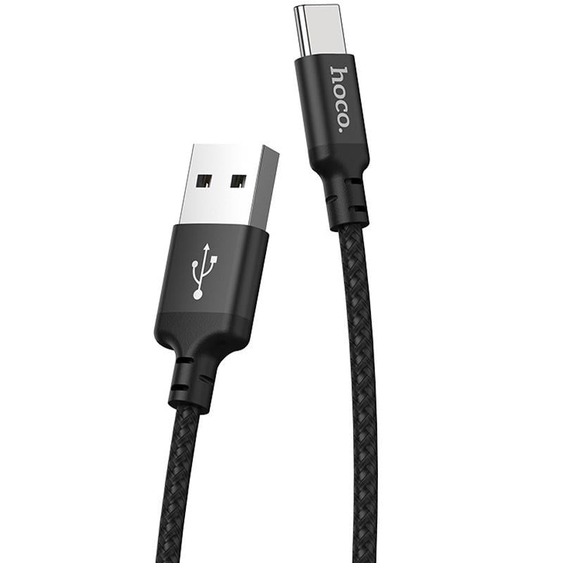 Кабель Hoco X14 Times Speed USB to Type-C 3A 2 м Черный