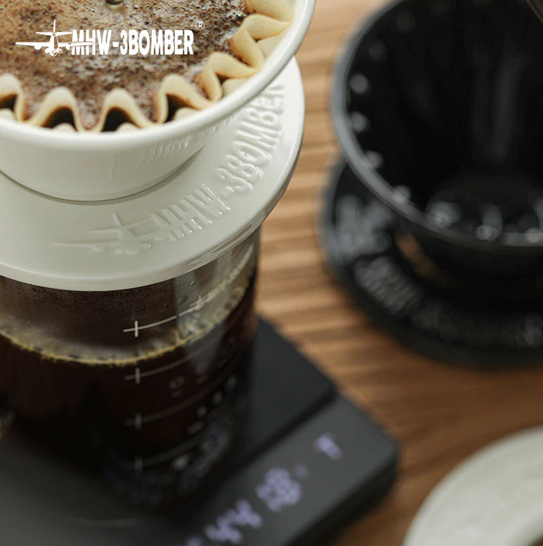 Пуровер керамический MHW-3BOMBER Meteor 155 на 1-2 персоны White (FC5880) - фото 5 Пуровер керамический MHW-3BOMBER Meteor 155 на 1-2 персоны White (FC5880) - фото 5