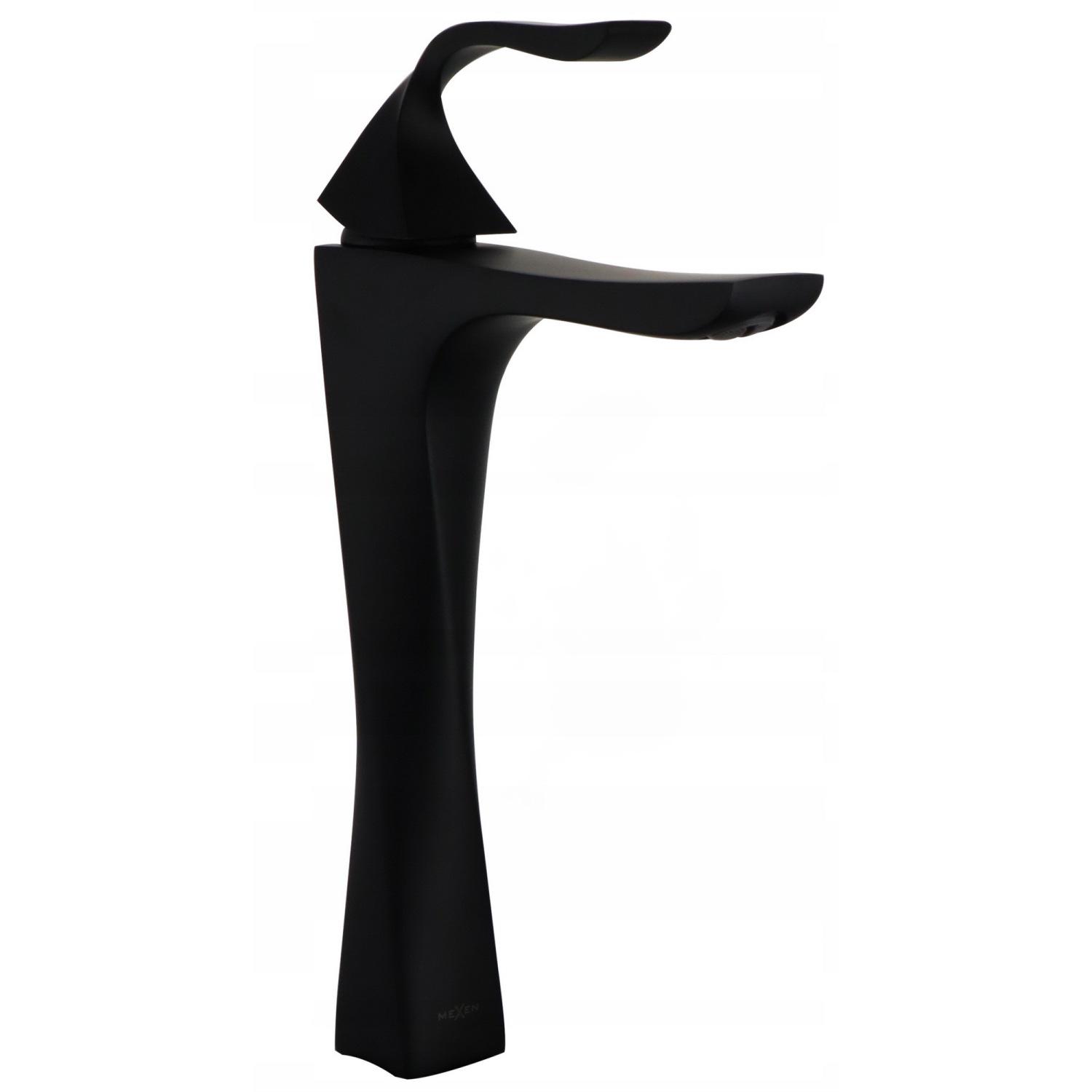 Смеситель для умывальника Mexen Estrella MEX-72310-70 высокий однорычажный Черный (172262)