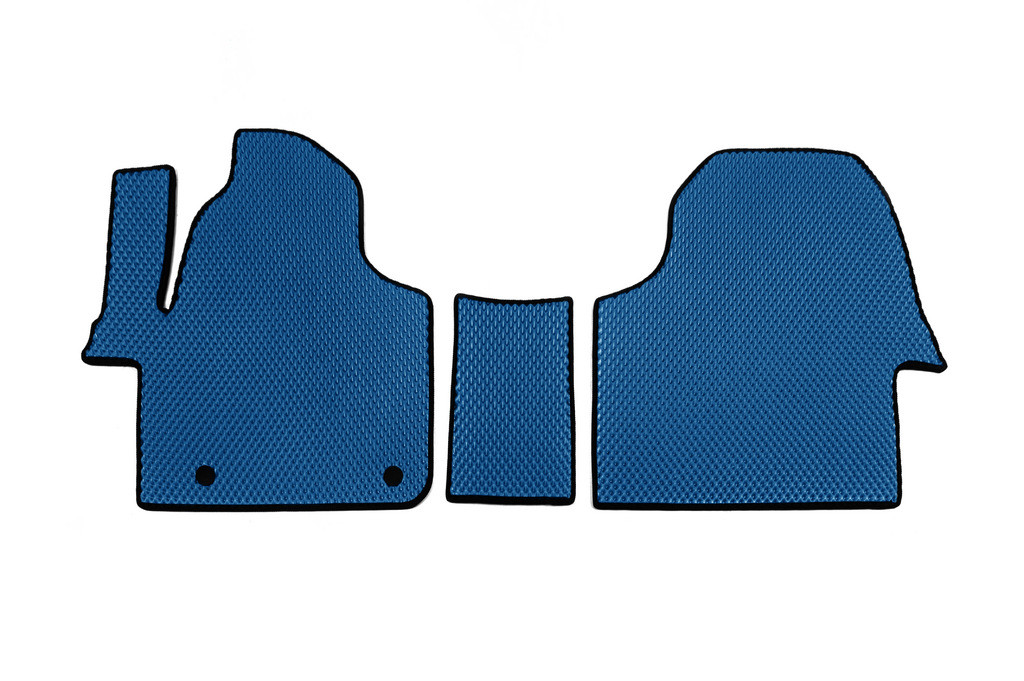 Автоковрики Digital Designs Mercedes-Benz Sprinter W907 2018 г. 3 шт. Синий (2444530040)