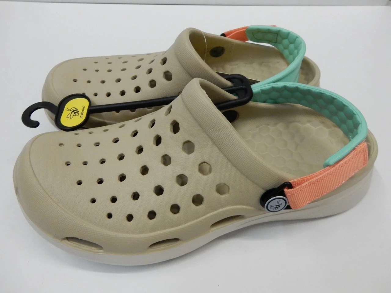 Сабо Joybees р. 39,5 26,2 см Бежевый/Мятный (2630245550)