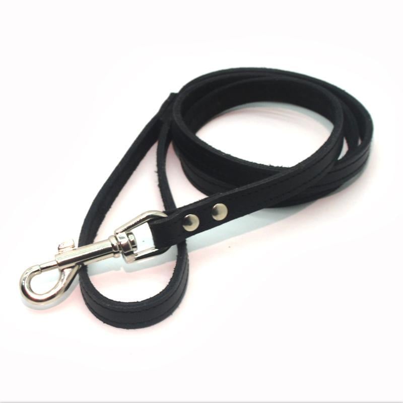 Поводок для собак и кошек Zoo-hunt Весна кожаный 1,4/120 см Черный - фото 1 Поводок для собак и кошек Zoo-hunt Весна кожаный 1,4/120 см Черный - фото 1