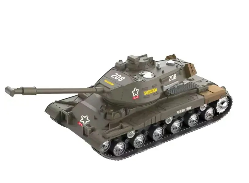 Танк на радиоуправлении AKX 529-6 звук аккумулятор 4,8V в коробке