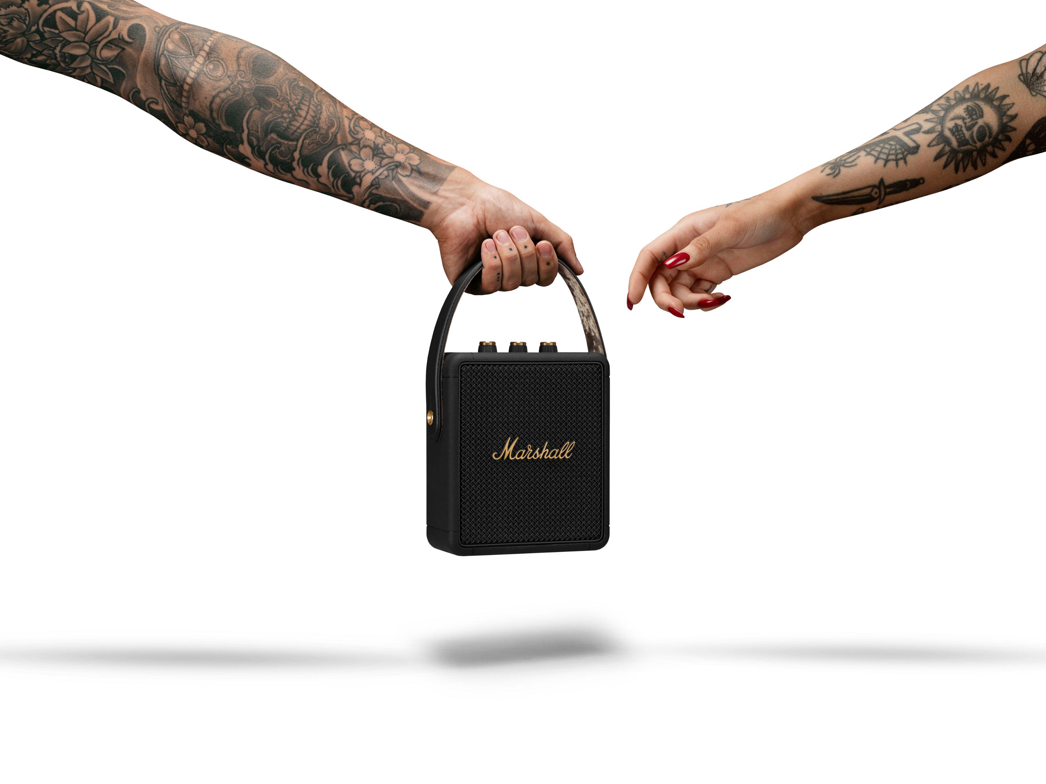 Акустика Marshall Portable Speaker Stockwell II Black and Brass 1005544 (70306) - фото 11