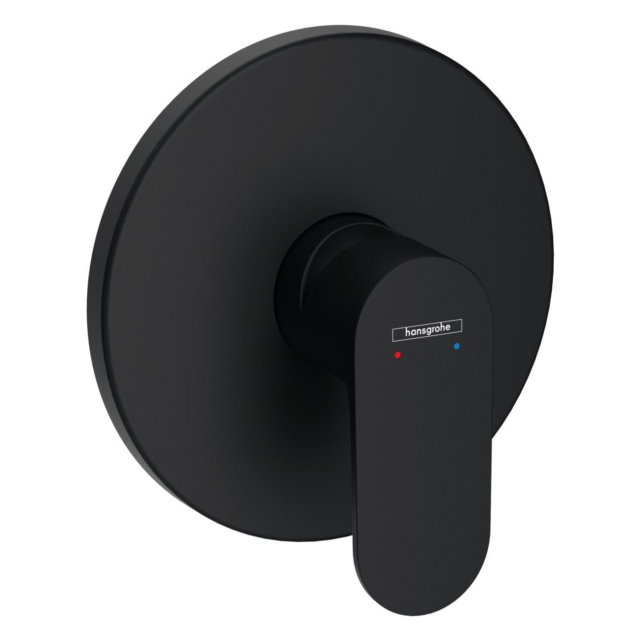 Смеситель для душа Hansgrohe Rebris S однорычажный Черный матовый (37460624) Смеситель для душа Hansgrohe Rebris S однорычажный Черный матовый (37460624)