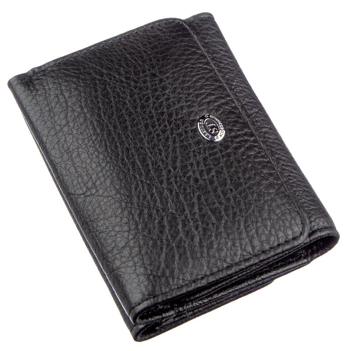 Кошелек ST Leather 18886 кожа Черный (31606)