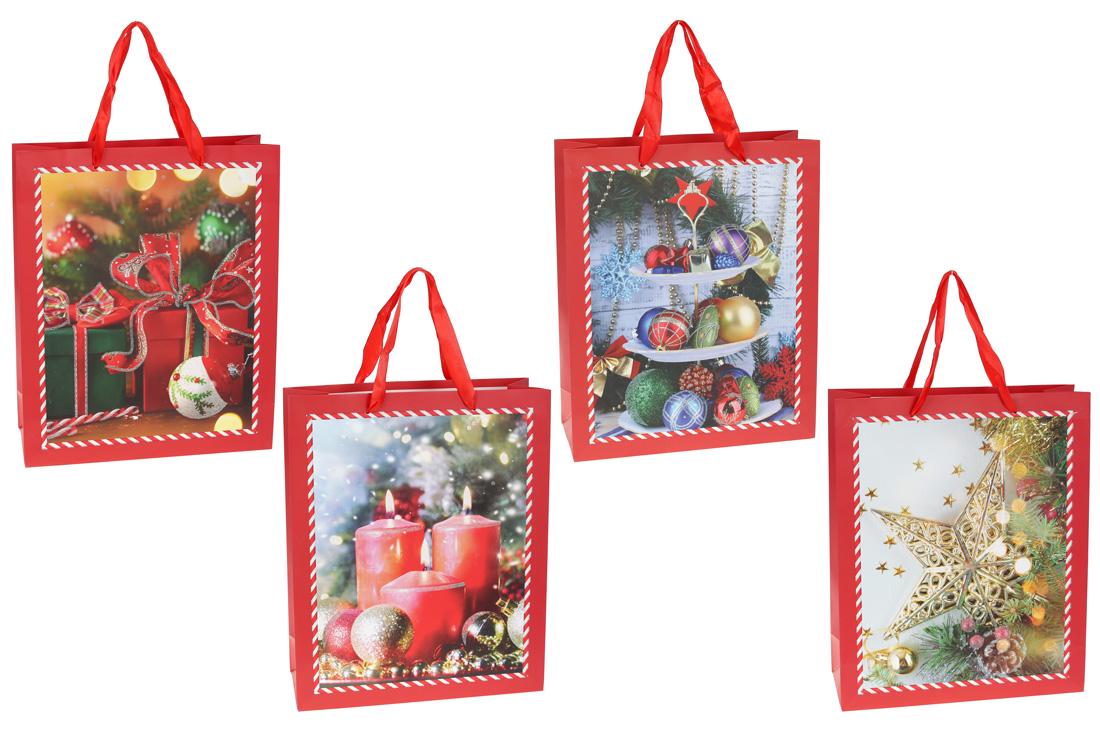 Пакет подарочный бумажный микс BonaDi 4 шт. (PK4-114)