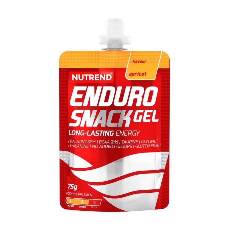 Энергетический гель с палатинозой и BCAA Nutrend Enduro Snack 75 г Абрикос