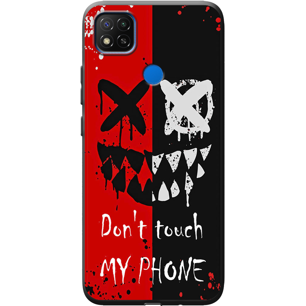 Чехол BoxFace Xiaomi Redmi 9C Bad Smile Черный силикон (40879-up2468-41176)