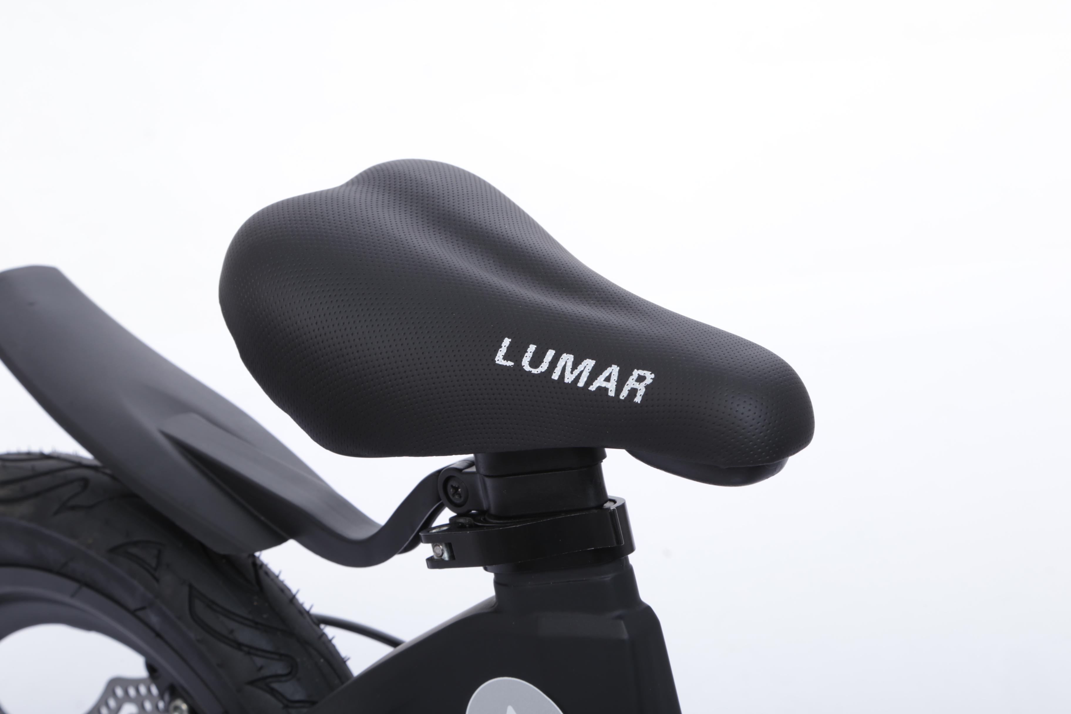 Магнієвий дитячий велосипед LUMAR 18'' Чорний матовий (1802) - фото 17