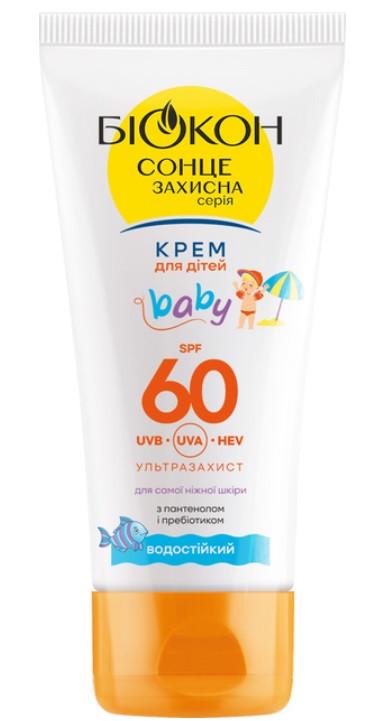 Крем дитячий БІОКОН BABY SPF-60 60 мл (2623265195)
