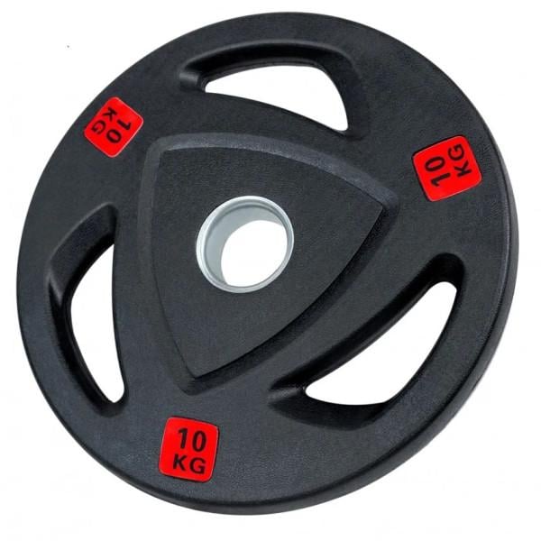 Диск олимпийский резиновый Generation Fitness RCP18 10 кг Черный (23715571)