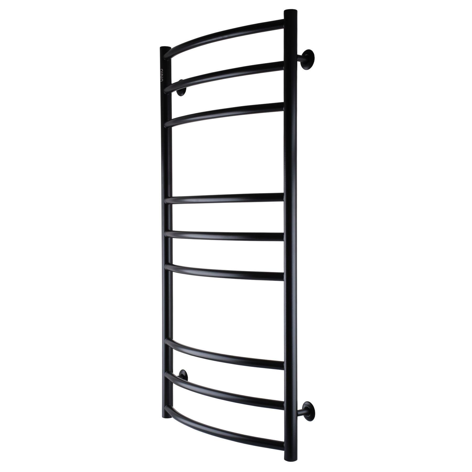 Полотенцесушитель UNIO LDE W 1000-500-9 BLK Лестница Дуга Элит Черный (21552) - фото 4