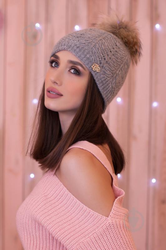 Шапка «Эмилия» Braxton светло-серый 56-59