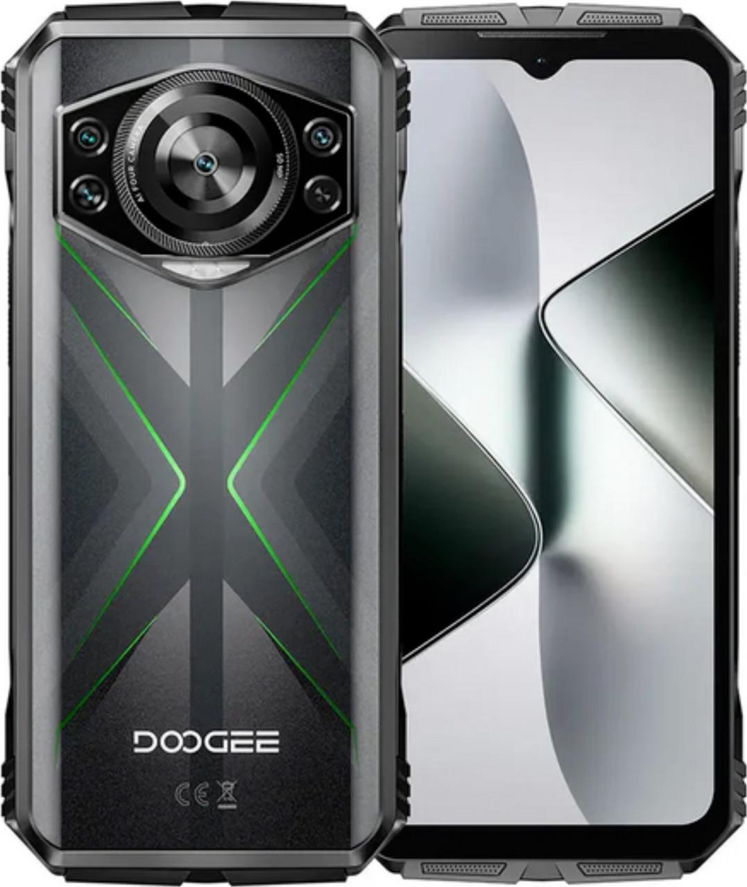 Смартфон Doogee S118 12/512 Гб Global Version Black/Green (2589816602) - фото 1 Смартфон Doogee S118 12/512 Гб Global Version Black/Green (2589816602) - фото 1