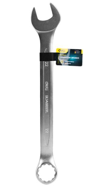 Ключ гаечный комбинированный Deli Tools DL140022L 22 мм (27207094)