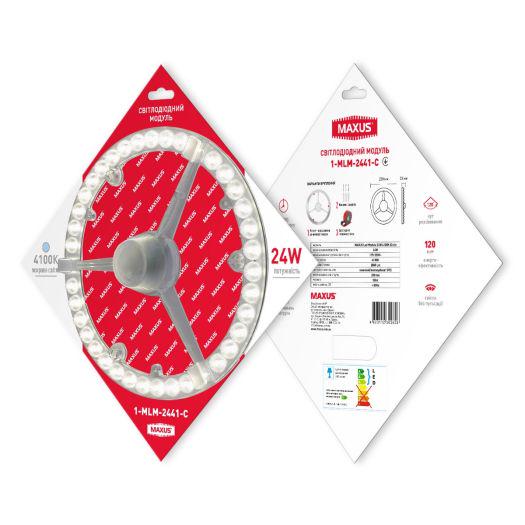 Світильник Maxus LED Module 24W 4100K Circle (1-SLM-2441-C) - фото 2