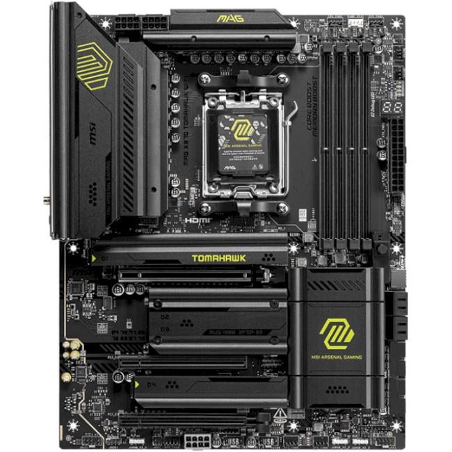 Материнская плата ATX MSI MAG X870 TOMAHAWK WIFI Socket AM5/AMD X870/1xHDMI/2xUSB Type-C