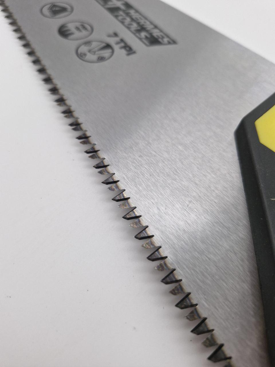 Ножовка по дереву HT HERMES TOOLS Shark 400 мм (26-000) - фото 2 Ножовка по дереву HT HERMES TOOLS Shark 400 мм (26-000) - фото 2